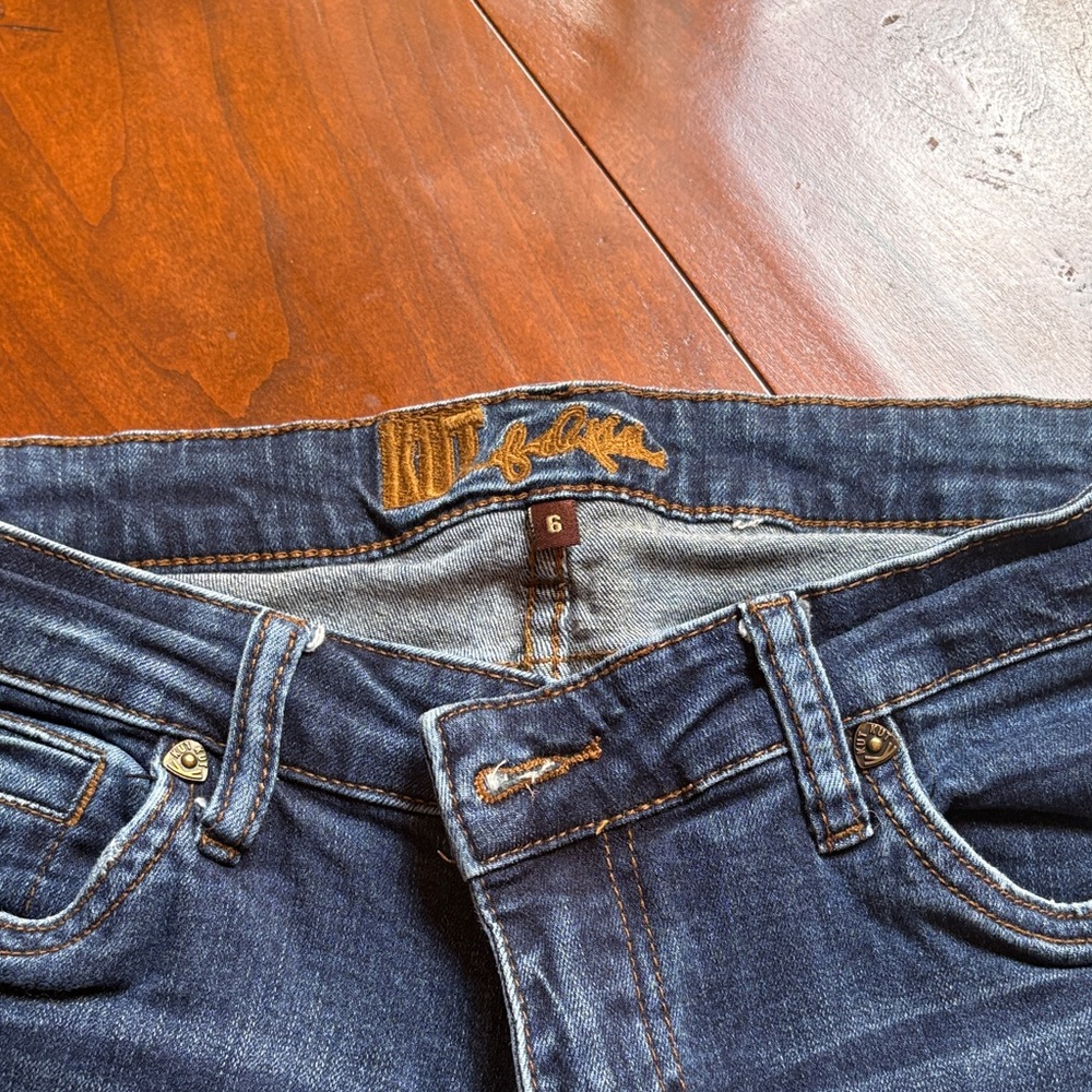 Kut from the Kloth Dark Indigo Straight Leg Jeans